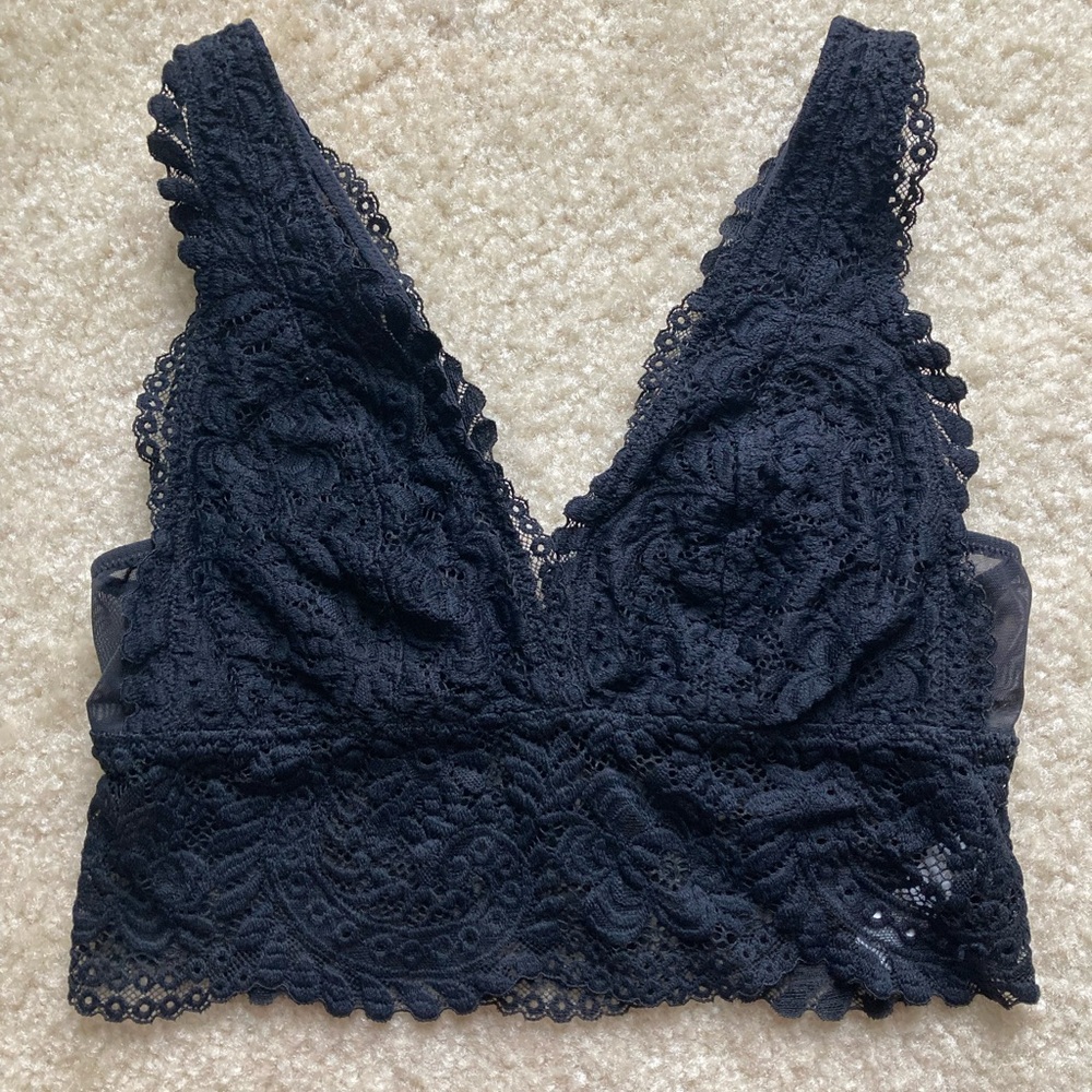 Aerie Black Lace Bralette